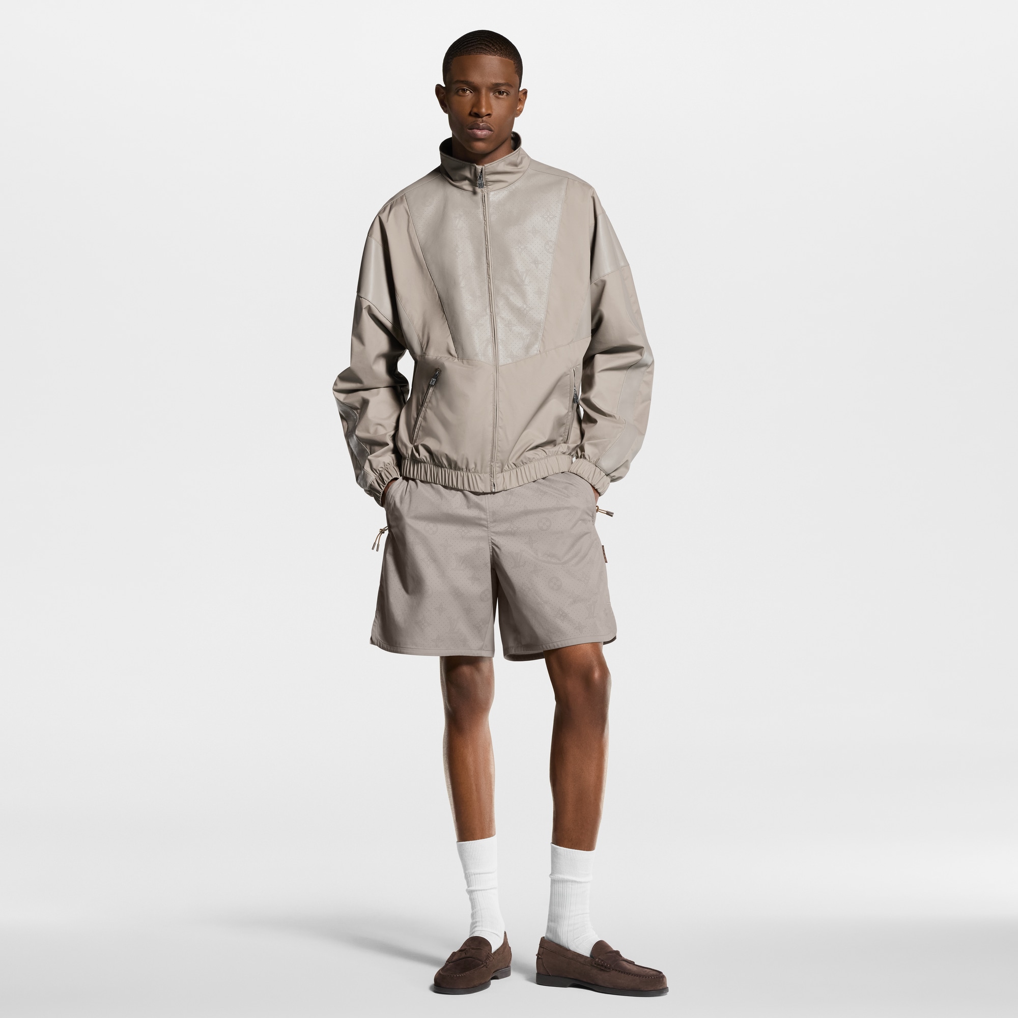 Hybrid Leather Tracktop - Ready-to-Wear | LOUIS VUITTON